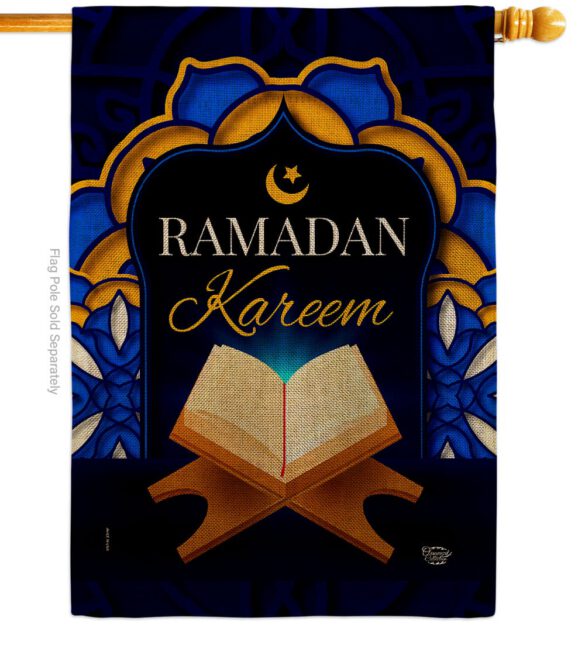 Happy Ramadan - Faith & Religious Inspirational Vertical Impressions Decorative Flags HG192489 Made In USA - Image 12
