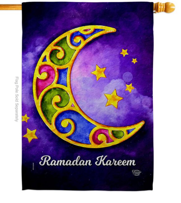 Generous Ramadan - Faith & Religious Inspirational Vertical Impressions Decorative Flags HG192521 Made In USA - Image 2