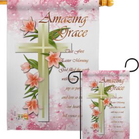 Amazing Grace - Impressions Decorative Garden Flag G153063-BO