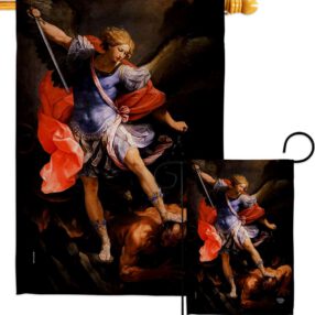 Archangel - Faith & Religious Inspirational Vertical Impressions Decorative Flags HG192559 Made In USA