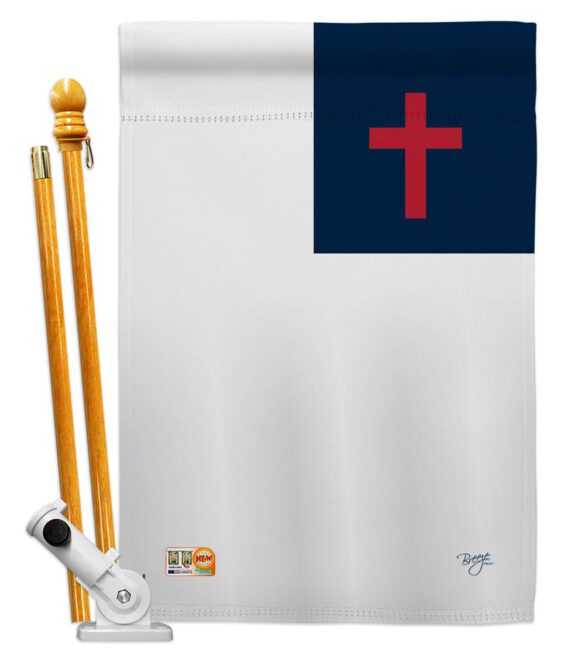 Christian - Faith & Religious Inspirational Vertical Impressions Decorative Flags HG103049 Made In USA - Image 5