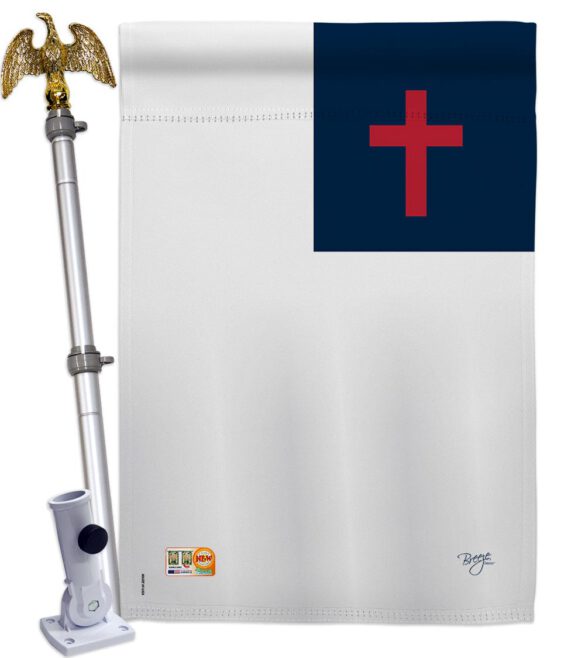 Christian - Faith & Religious Inspirational Vertical Impressions Decorative Flags HG103049 Made In USA - Image 13