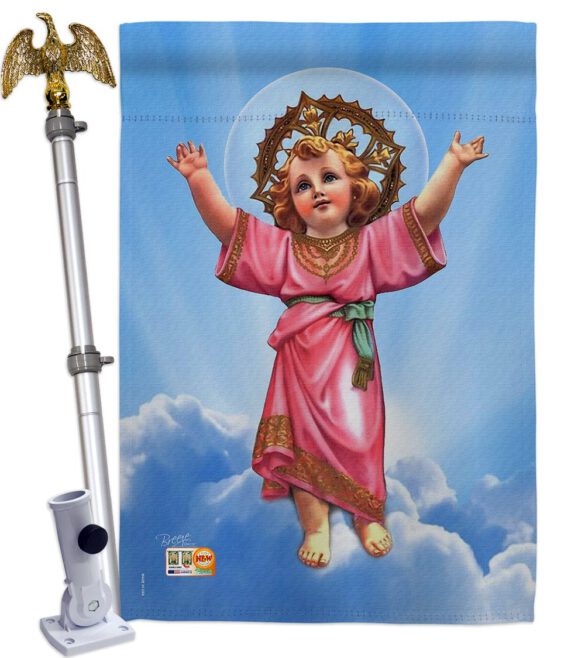 Divine Baby Jesus - Faith & Religious Inspirational Vertical Impressions Decorative Flags HG103052 Made In USA - Image 13
