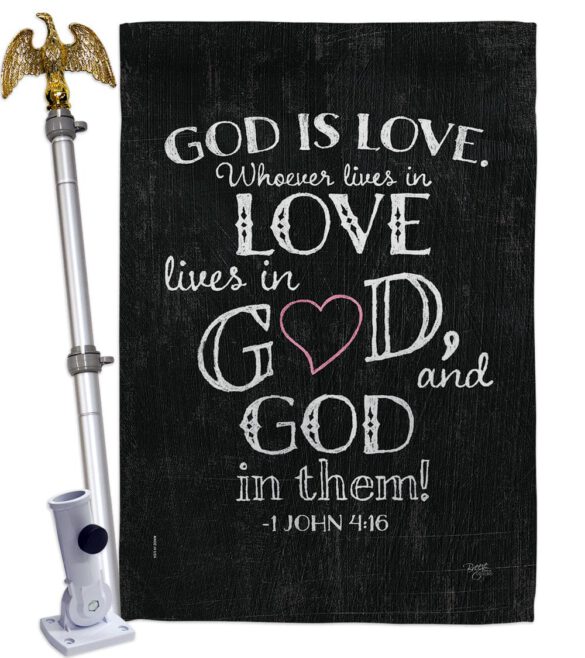 God is Love - Impressions Decorative Garden Flag G153067-BO - Image 9