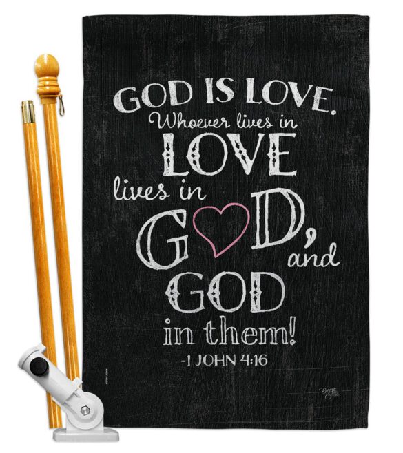 God is Love - Impressions Decorative Garden Flag G153067-BO - Image 5