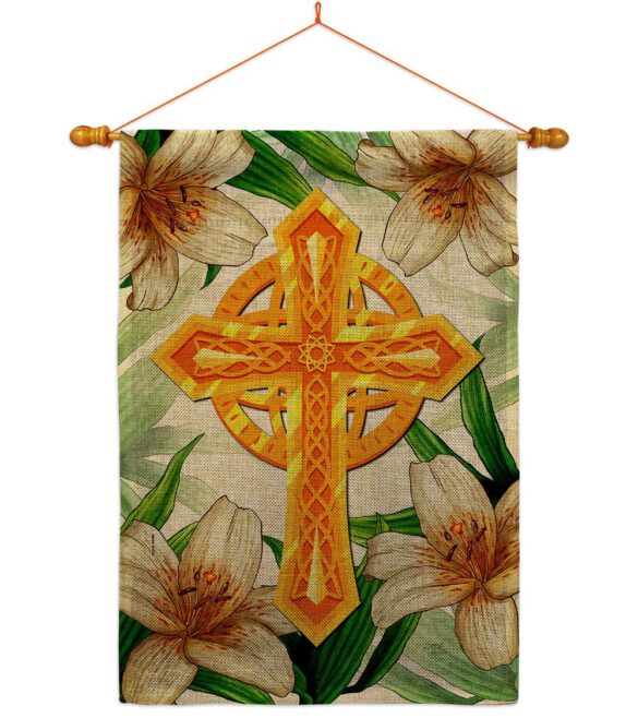 Cross - Faith & Religious Inspirational Vertical Impressions Decorative Flags HG103090 Made In USA - Image 20