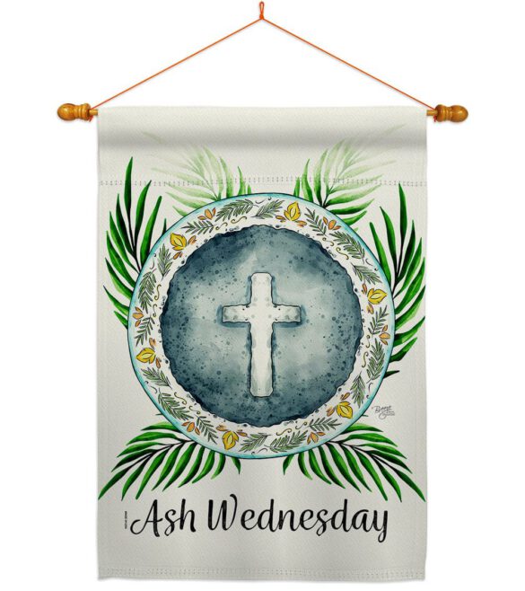 Holy Ash Wednesday - Faith & Religious Inspirational Vertical Impressions Decorative Flags HG103091 Made In USA - Image 10