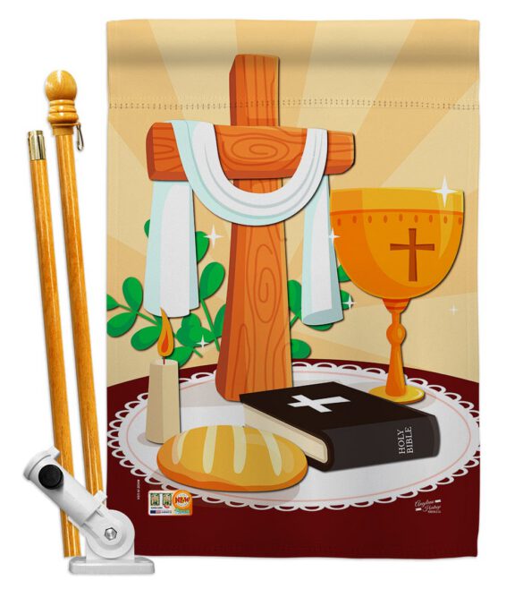 Holy Week - Faith & Religious Inspirational Vertical Impressions Decorative Flags HG137202 Made In USA - Image 5