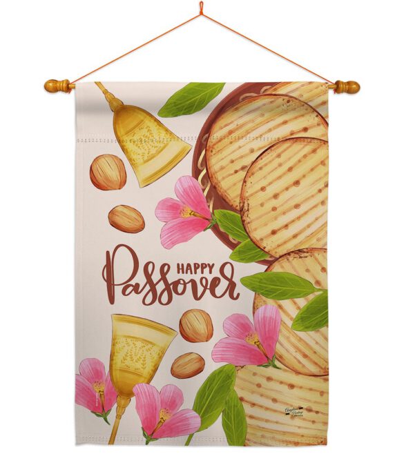 Happy Pesach - Faith & Religious Inspirational Vertical Impressions Decorative Flags HG137248 Made In USA - Image 10