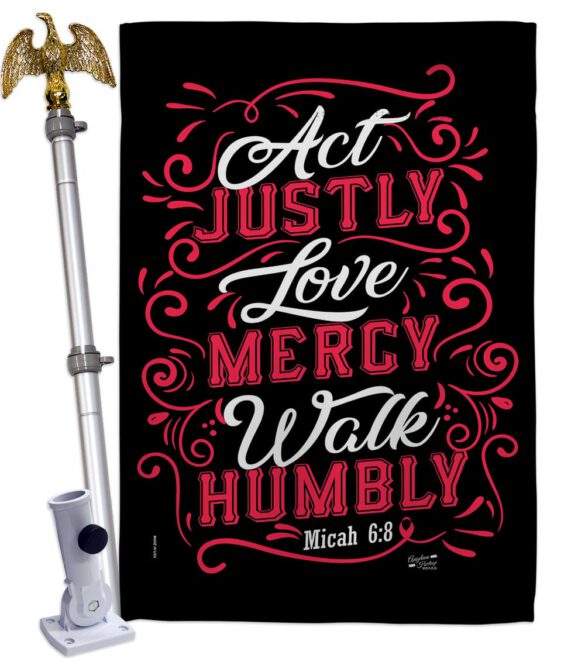 Act Love Walk - Impressions Decorative Garden Flag G135254-BO - Image 10