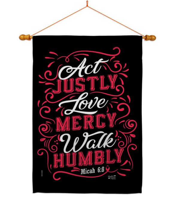 Act Love Walk - Impressions Decorative Garden Flag G135254-BO - Image 11