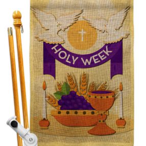 House Flag Faith Religious HS137449 B