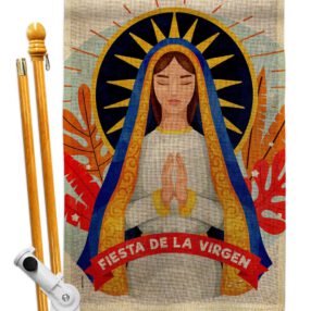 House Flag Faith Religious HS137521 B