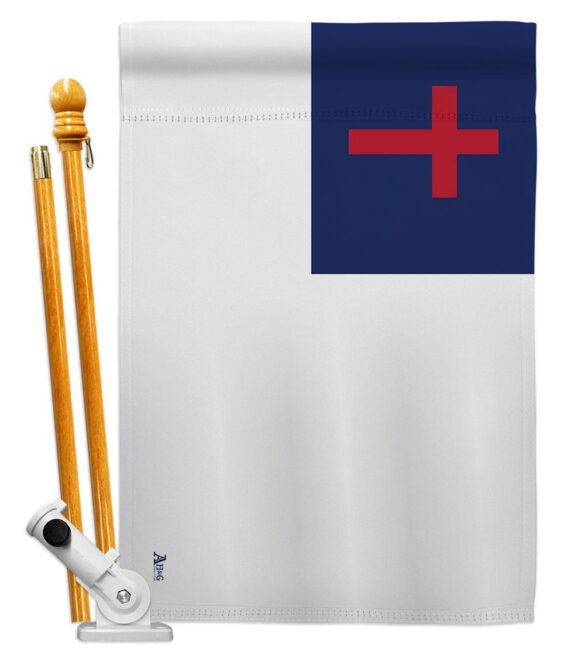 Christian - Faith & Religious Inspirational Vertical Impressions Decorative Flags HG140830 Made In USA - Image 5