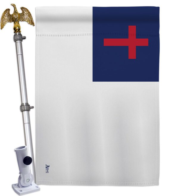 Christian - Faith & Religious Inspirational Vertical Impressions Decorative Flags HG140830 Made In USA - Image 13