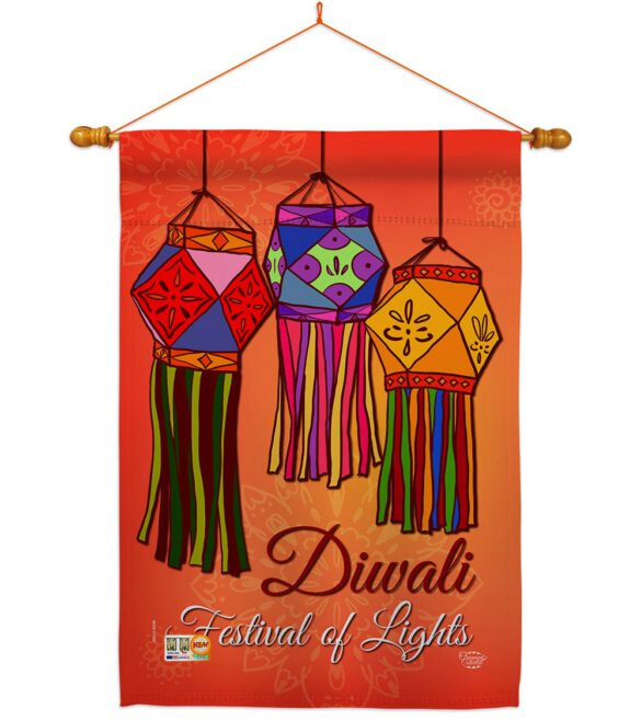 Festival Of Lights - Faith & Religious Inspirational Vertical Impressions Decorative Flags HG192144 Made In USA - Image 14