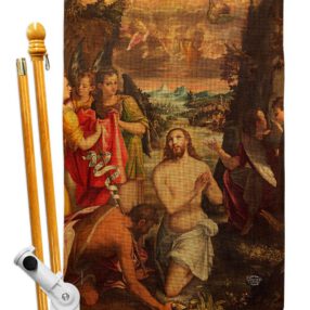 House Flag Faith Religious HS192377 B