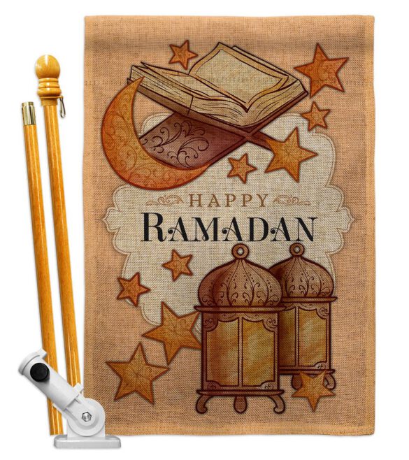 Happy Ramadan - Faith & Religious Inspirational Vertical Impressions Decorative Flags HG192402 Made In USA - Image 15