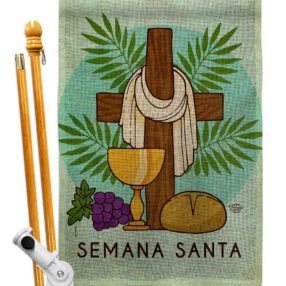 House Flag Faith Religious HS192460 B