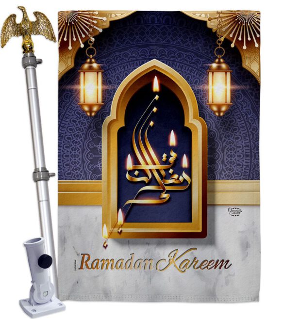 Bless Ramadan Kareen - Faith & Religious Inspirational Vertical Impressions Decorative Flags HG192529 Made In USA - Image 9