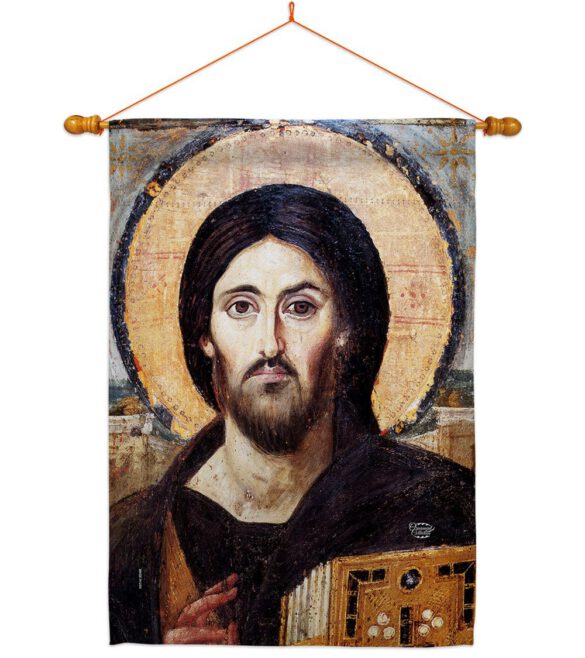 Christ Pantocrator - Faith & Religious Inspirational Vertical Impressions Decorative Flags HG192561 Made In USA - Image 10