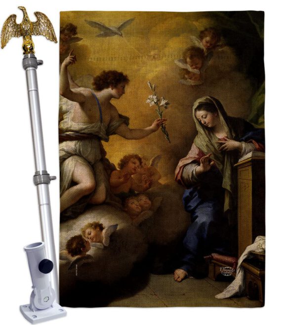 Feast of the Annunciation - Faith & Religious Inspirational Vertical Impressions Decorative Flags HG192623 Made In USA - Image 19