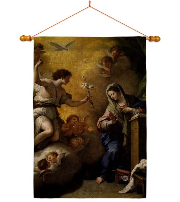 Feast of the Annunciation - Faith & Religious Inspirational Vertical Impressions Decorative Flags HG192623 Made In USA - Image 20