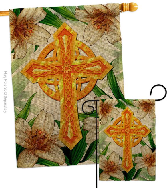 Cross - Faith & Religious Inspirational Vertical Impressions Decorative Flags HG103090 Made In USA - Image 13