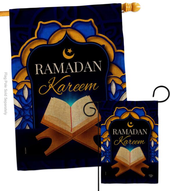 Happy Ramadan - Faith & Religious Inspirational Vertical Impressions Decorative Flags HG192489 Made In USA - Image 13