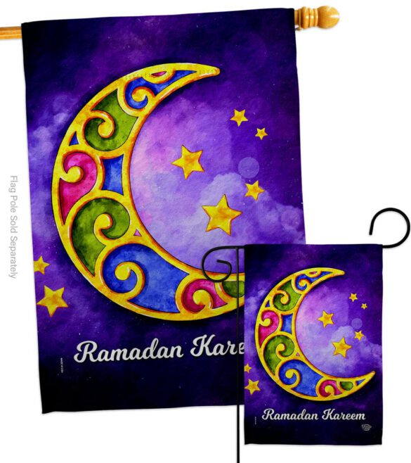 Generous Ramadan - Faith & Religious Inspirational Vertical Impressions Decorative Flags HG192521 Made In USA - Image 3