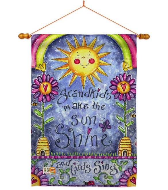 Grandkids - Family Special Occasion Vertical Impressions Decorative Flags HG115108 Made In USA - Image 14