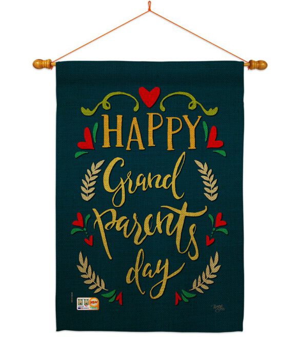 Grandparents Day - Family Special Occasion Vertical Impressions Decorative Flags HG115160 Made In USA - Image 10