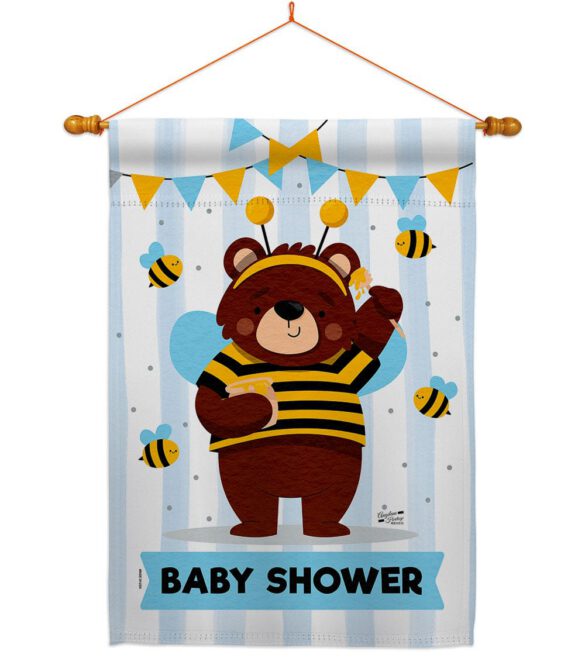 Baby Bear Shower - Family Special Occasion Vertical Impressions Decorative Flags HG137413 Made In USA - Image 11