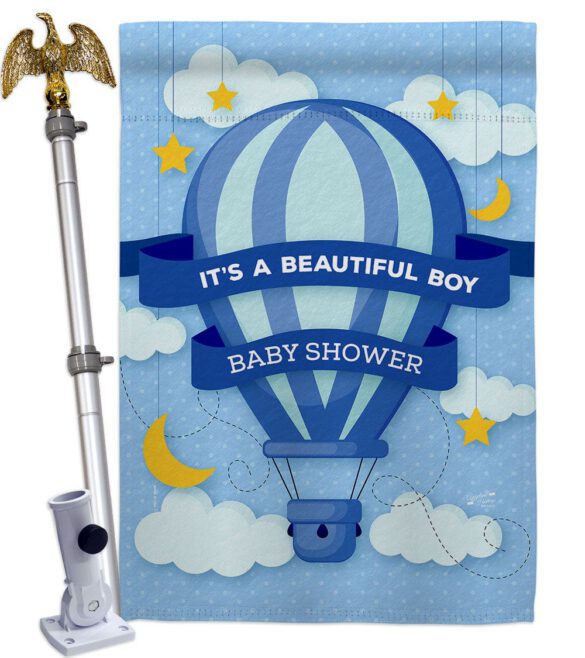 Baby Shower Boy - Family Special Occasion Vertical Impressions Decorative Flags HG137416 Made In USA - Image 10