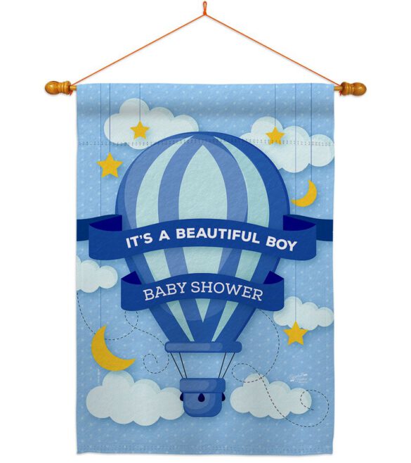 Baby Shower Boy - Family Special Occasion Vertical Impressions Decorative Flags HG137416 Made In USA - Image 11