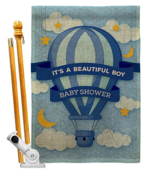 Baby Shower Boy - Family Special Occasion Vertical Impressions Decorative Flags HG137416 Made In USA - Image 16