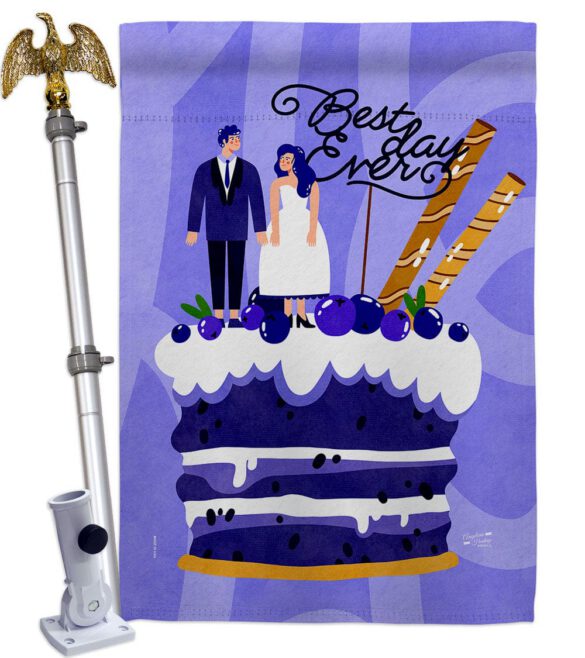 Best Day Ever - Family Special Occasion Vertical Impressions Decorative Flags HG137590 Made In USA - Image 11