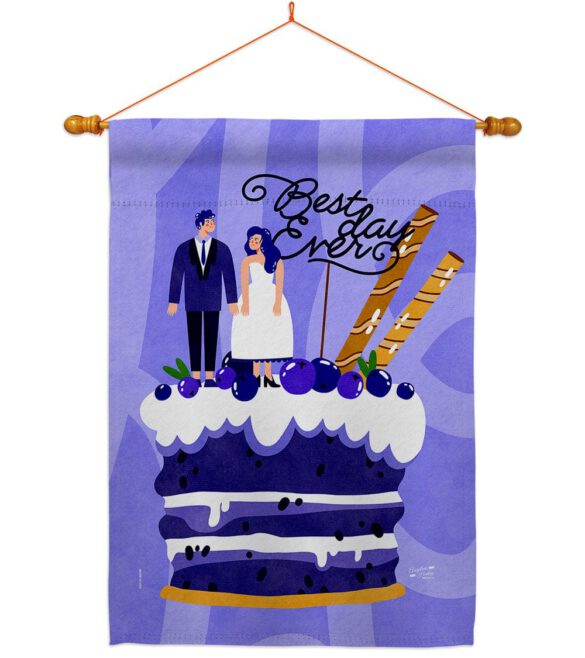 Best Day Ever - Family Special Occasion Vertical Impressions Decorative Flags HG137590 Made In USA - Image 12
