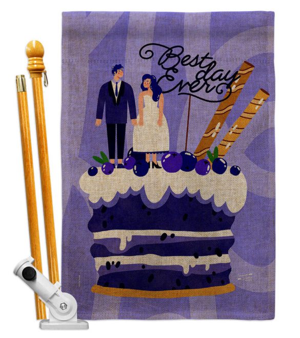 Best Day Ever - Family Special Occasion Vertical Impressions Decorative Flags HG137590 Made In USA - Image 17
