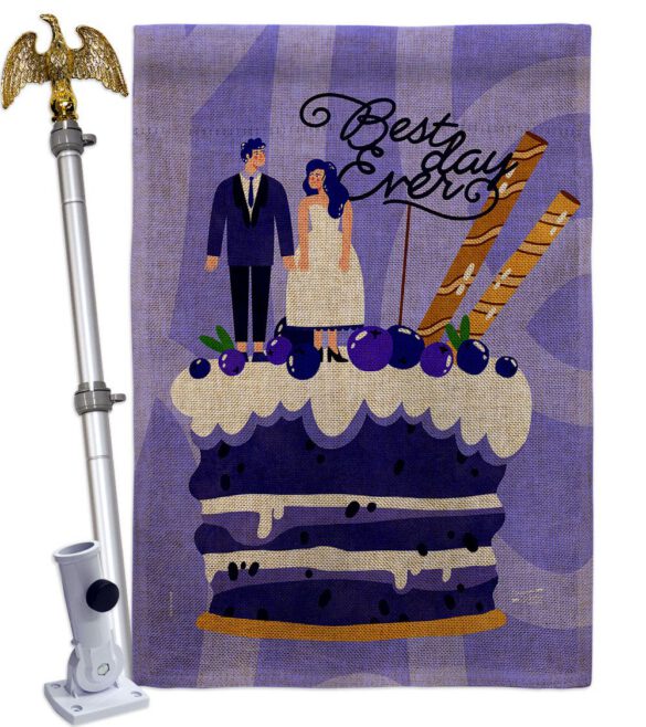 Best Day Ever - Family Special Occasion Vertical Impressions Decorative Flags HG137590 Made In USA - Image 23