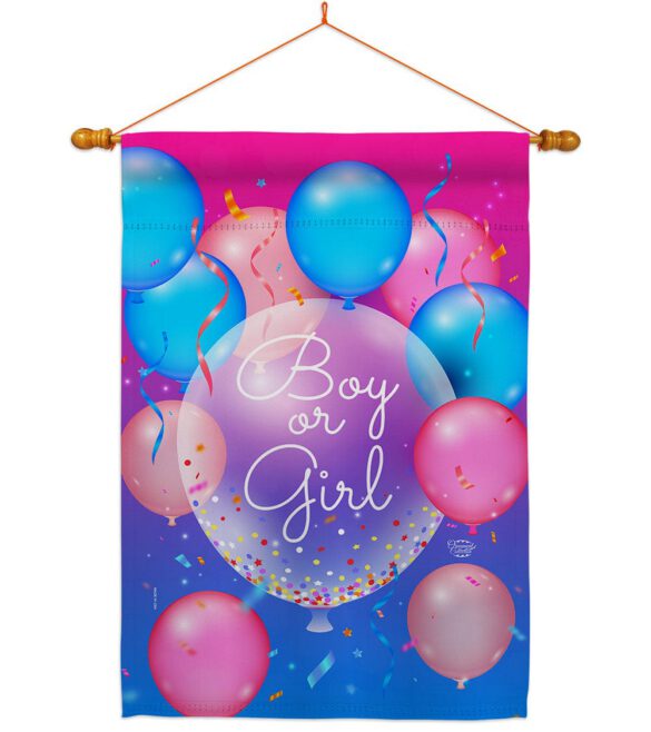 Boy Or Girl - Family Special Occasion Vertical Impressions Decorative Flags HG192675 Made In USA - Image 12