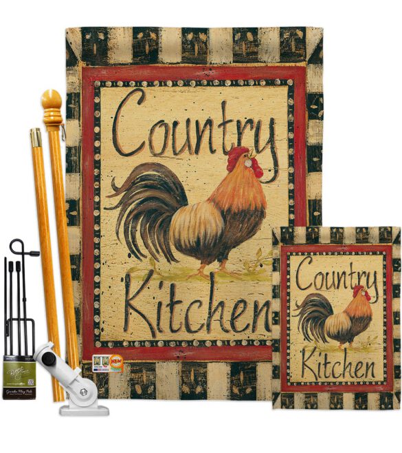 Country Kichen - Farm Animals Nature Vertical Impressions Decorative Flags HG110107 Made In USA - Image 6