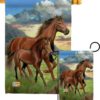 House Flag Farm Animals HG110066