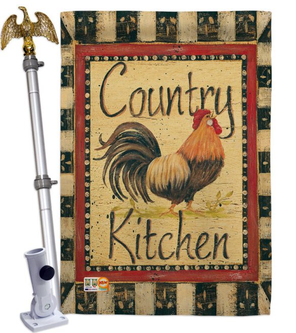 Country Kichen - Farm Animals Nature Vertical Impressions Decorative Flags HG110107 Made In USA - Image 13