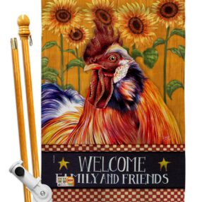 House Flag Farm Animals HS110129