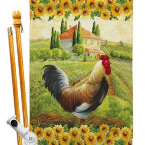 House Flag Farm Animals HS110139
