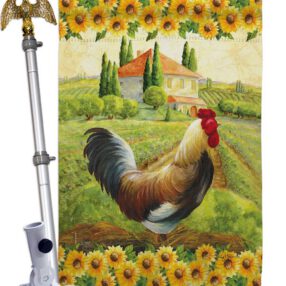 House Flag Farm Animals HS110139 02