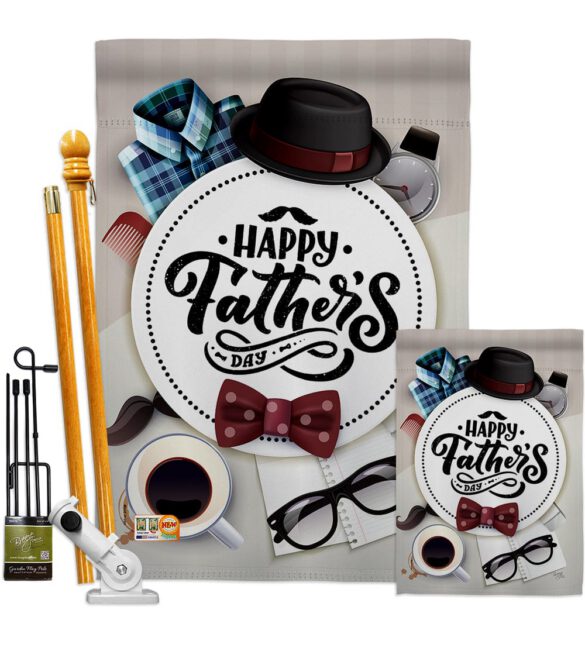 Fancy Dad Day - Father's Day Summer Vertical Impressions Decorative Flags HG115152 Made In USA - Image 6