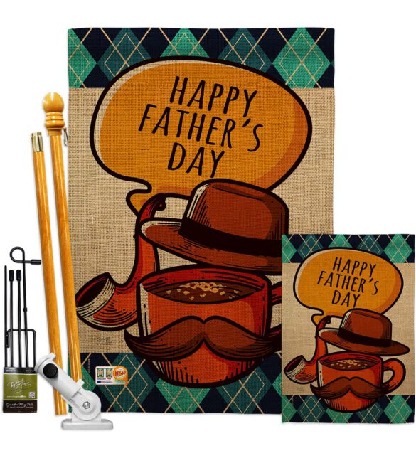 Classic Father Day - Father's Day Summer Vertical Impressions Decorative Flags HG115154 Made In USA - Image 6