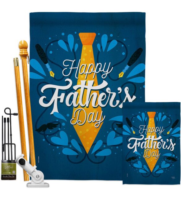 Gift For Dad - Father's Day Summer Vertical Impressions Decorative Flags HG115168 Made In USA - Image 6